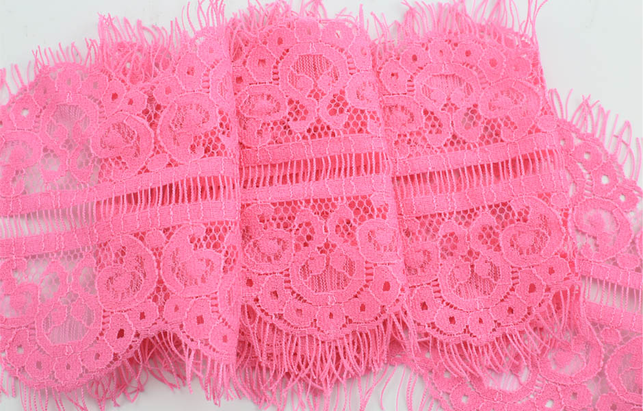 nylon eyelash trim lace