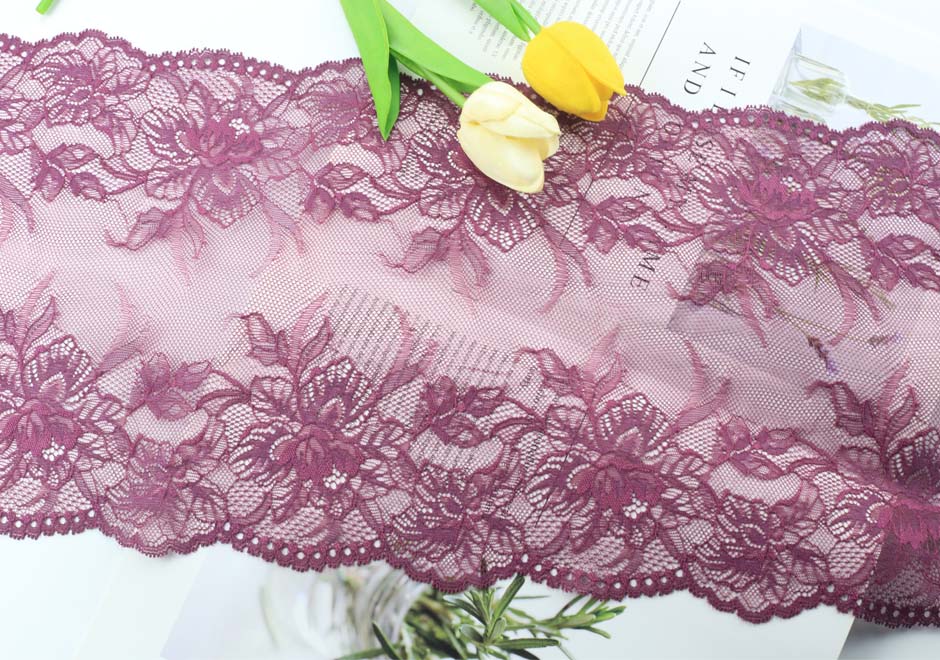 nylon elastic trim lace