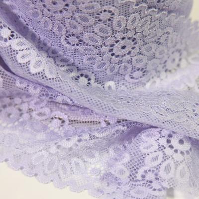 flower design jacquard stretch lace