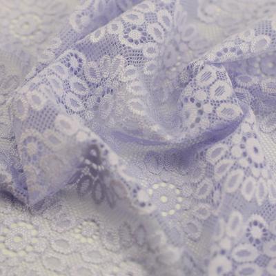 flower design jacquard stretch lace