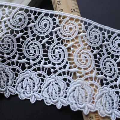 the best price embroideried fabric lace