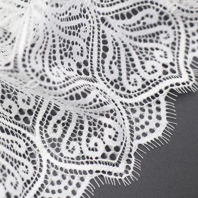 black new design eyelash lace